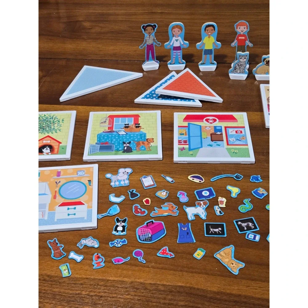 Melissa & Doug Magnetivity Pet Center Magnetic Building Play Set 95 Pieces 30651